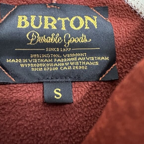 Burton Durable goods Scoop Striped Hoodie‎ Small - Picture 7 of 11